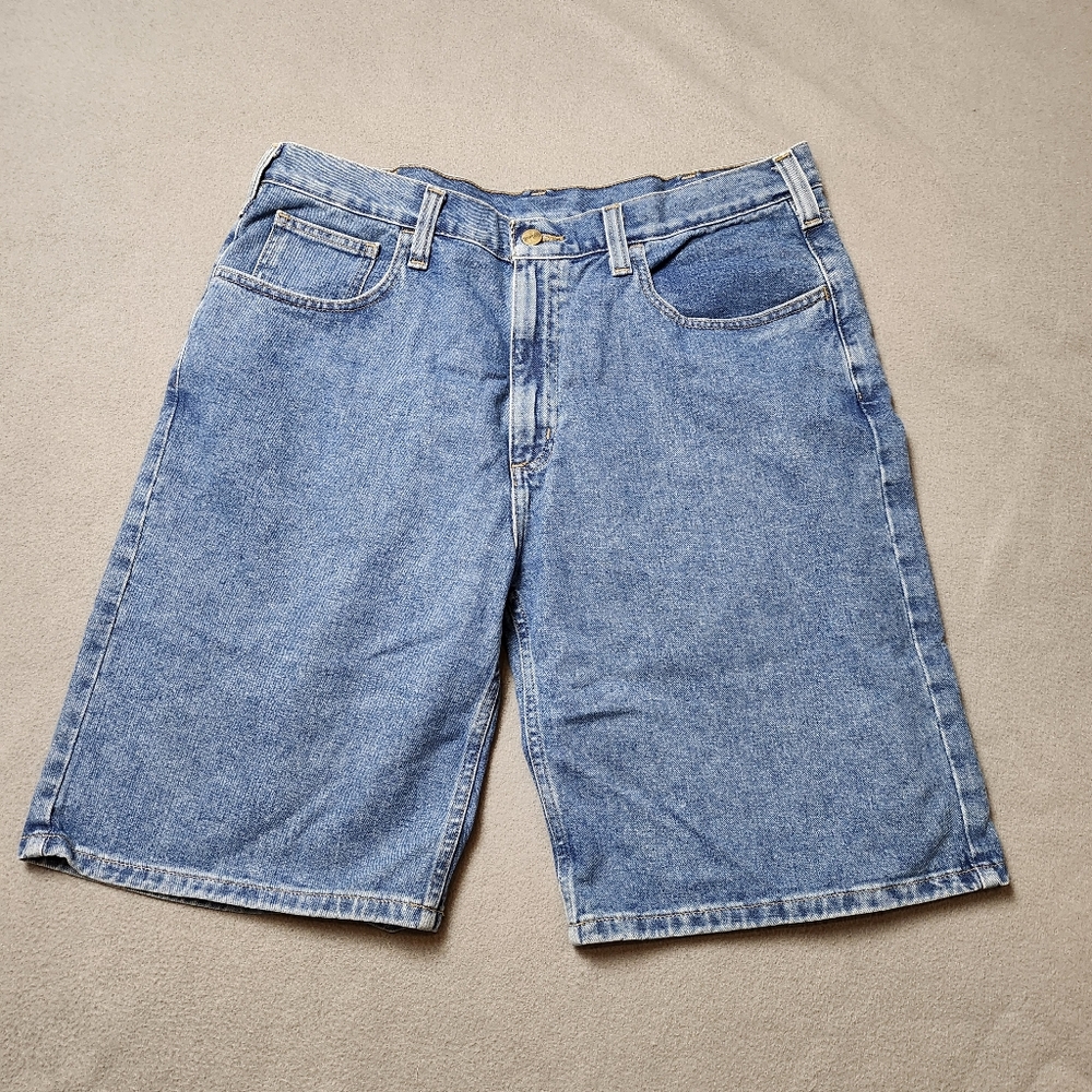 Carhartt Men’s Denim Short Sz 38 Carhartt B354 Jean Short